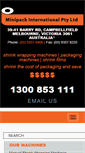 Mobile Screenshot of minipack.com.au